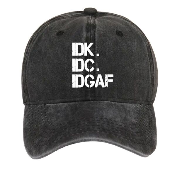 Accessories - GRAY BASEBALL CAP, UNISEX